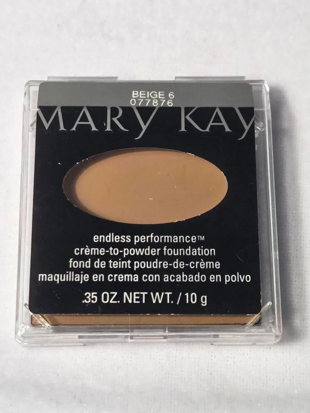 Mary Kay MK Endless Performance Creme-to-Powder Foundation Beige 6 Discontinued
